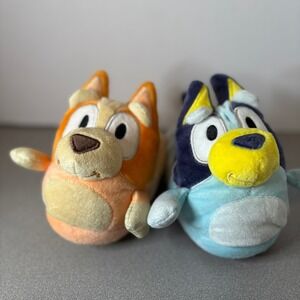 Bluey Bingo Plush Slippers Toddler Kids Size 7 8 Cozy Indoor Shoes